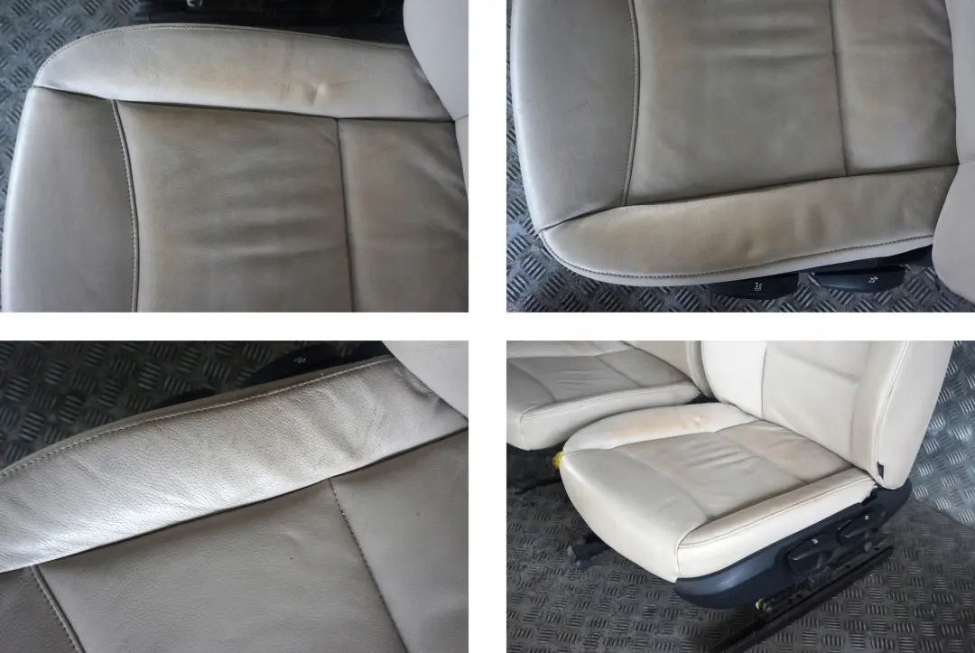 BMW LCI Sitzeheizung Huitre Cuir Innensitze Seance Sans Porte - SKU E90 LCI Heated Seats Oyster Leather - Numéro de pièce E90