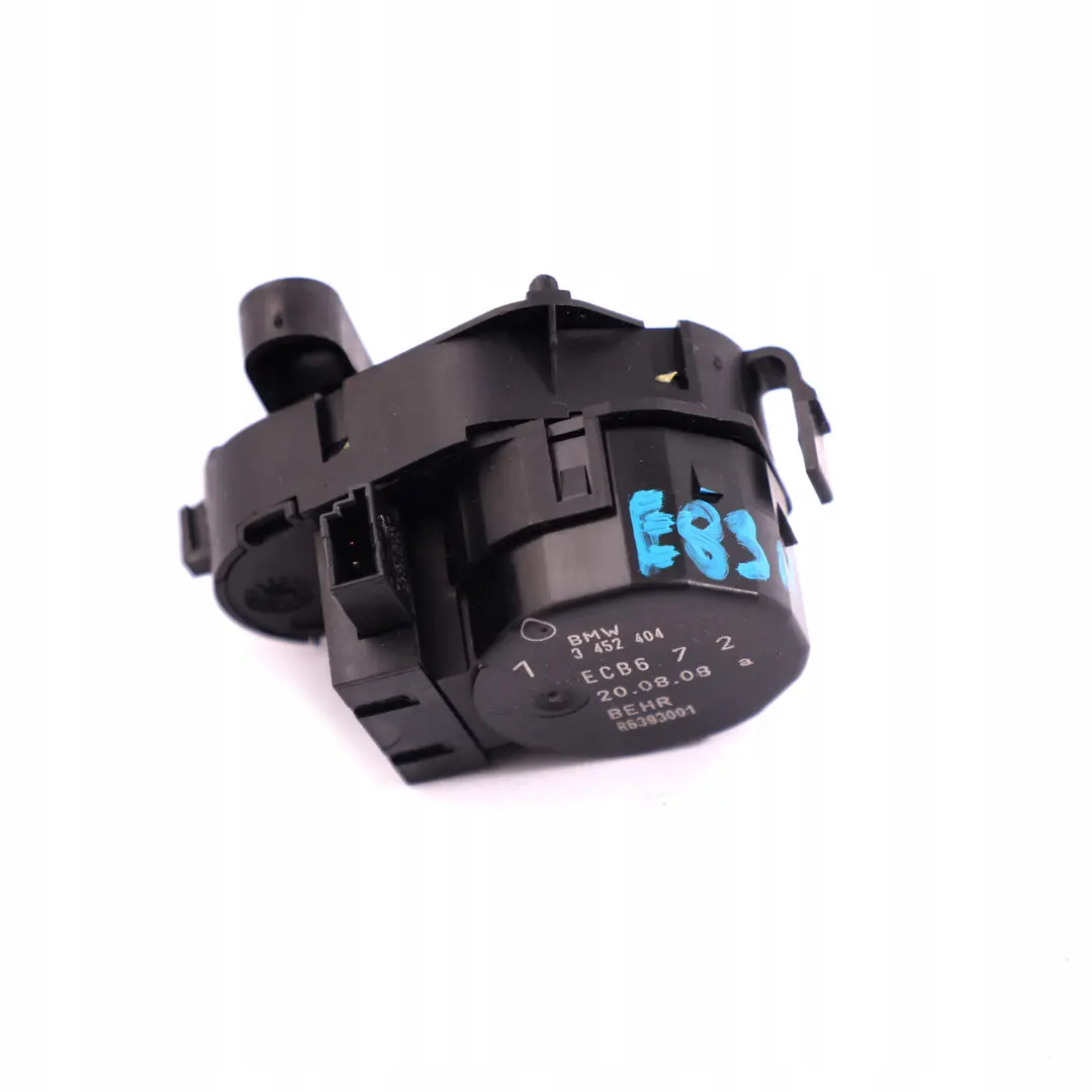 Flap Motor Actuator Heater Blower to BMW X3 Series E83 LCI Air with Part number 3452404 BMW X3 Series E83 LCI Air Flap Motor Actuator Heater Blower - SKU 3452404 - Part number 3452404