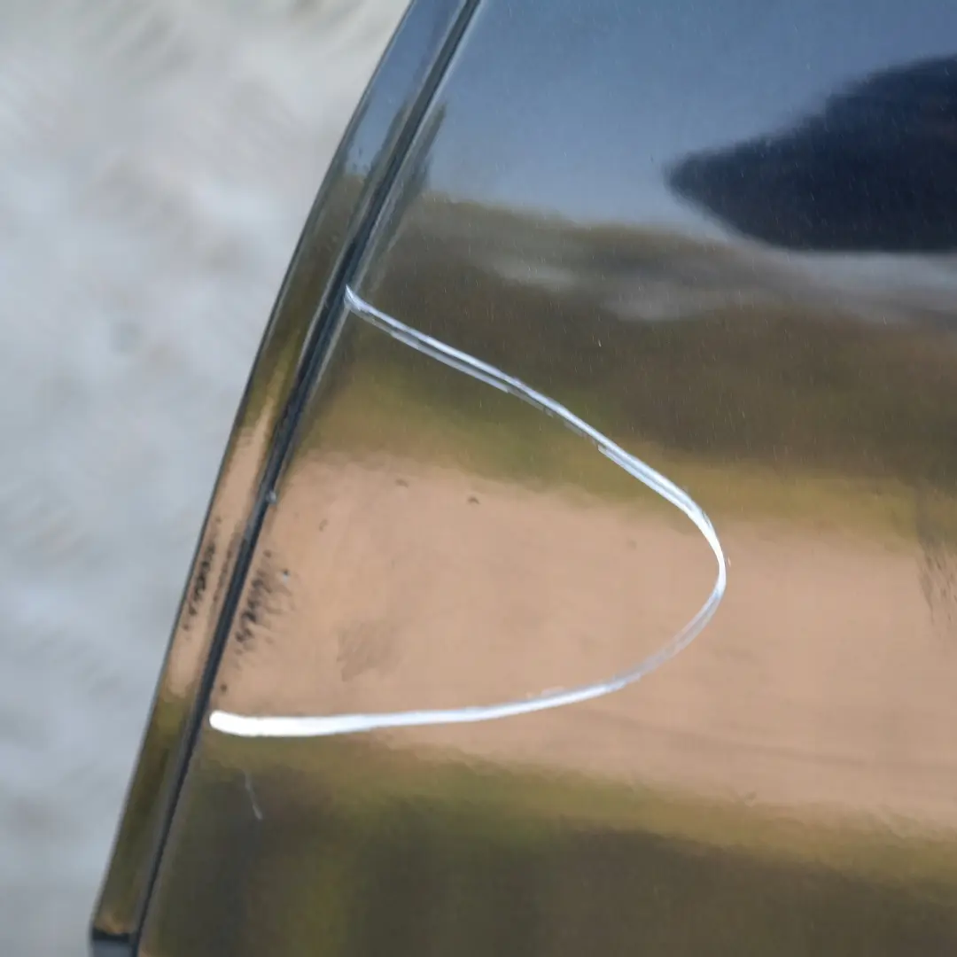 BMW E90 LCI Cote Conducteur Porte Arriere Gauche Noir de Carbone Metallise - SKU 7203647-CAR1 - Numéro de pièce 7203647-CAR1