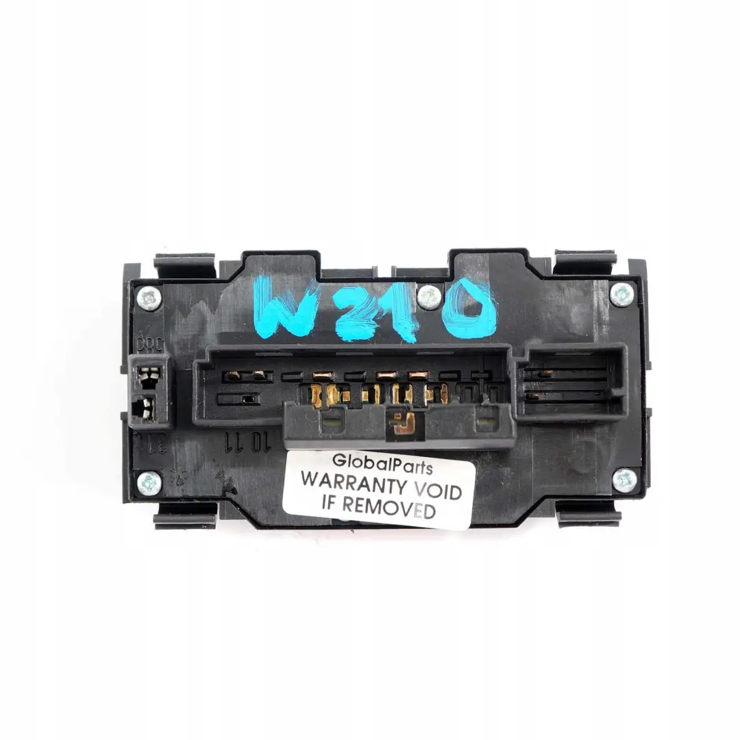  Mercedes-Benz C E W202 W210 Centro Hazard Light Door Locking Switch Panel - SKU A2108208010 - Numero di parte A2108208010