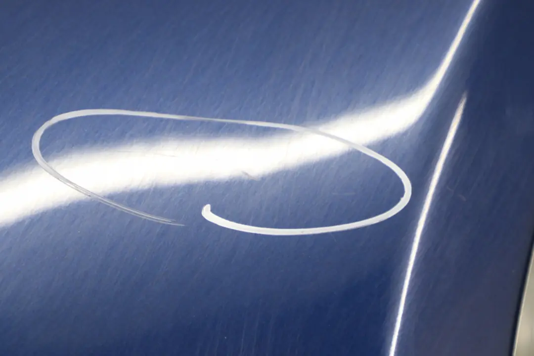 BMW 5 Series E60 E61 2 Front Right Wing Fender Side Panel O/S Mysticblau Blue - SKU 7111430-MYS2 - Part number 7111430