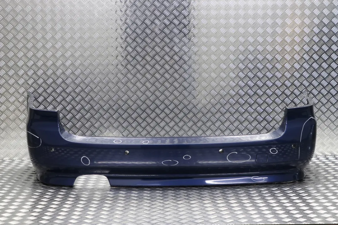 Bumper Trim Panel PDC Mysticblau Blue Metallic to BMW 5 Series E61 Touring Rear with Part number 0306983 BMW 5 Series E61 Touring Rear Bumper Trim Panel PDC Mysticblau Blue Metallic - SKU 0306983-MYS - Part number 0306983