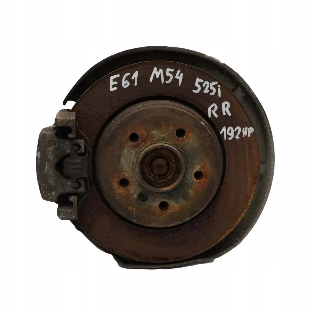 M54 Eje Salida Trasero Derecho Pata Suspensión Soporte Rueda para BMW 5 E61 525i con número de pieza 6770924 BMW 5 E61 525i M54 Eje Salida Trasero Derecho Pata Suspensión Soporte Rueda - SKU 6770924-8 - Número de pieza 6770924