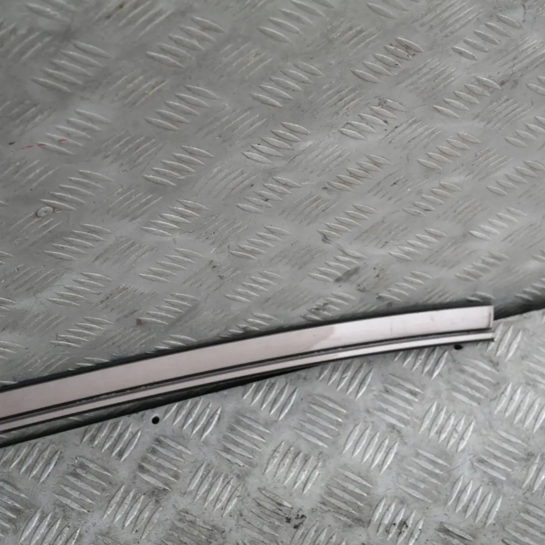 Moldura de Techo Derecha Barandilla Canalón Gris Amatista para BMW E60 con número de pieza 7070196 BMW E60 Moldura de Techo Derecha Barandilla Canalón Gris Amatista - SKU 0031142-AG - Número de pieza 7070196