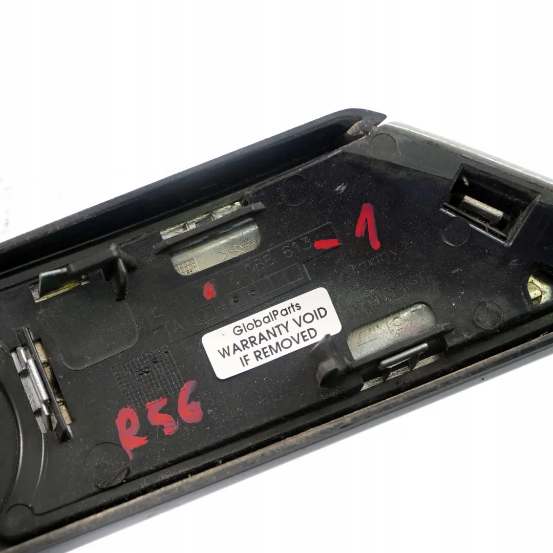 Left N/S Additional Turn Indicator Lamp Chrome to MINI R55 R56 R57 LCI with Part number 7188613 MINI R55 R56 R57 LCI Left N/S Additional Turn Indicator Lamp Chrome - SKU 7188613-1 - Part number 7188613