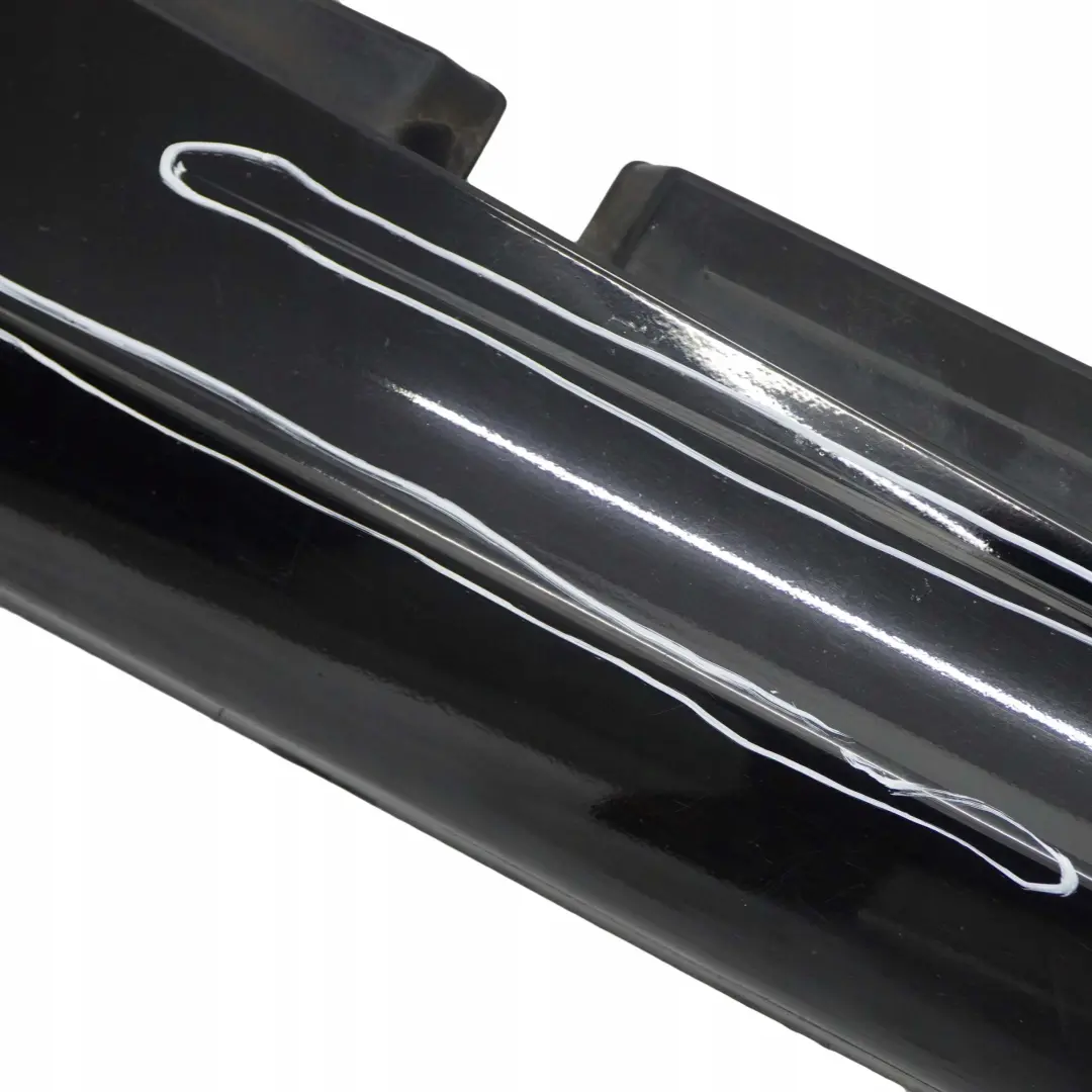 BMW 1 E87 LCI Sill Strip Side Skirt Right O/S Schwarz 2 Black - 668 - SKU 0036144-SCH1 - Part number 0036144