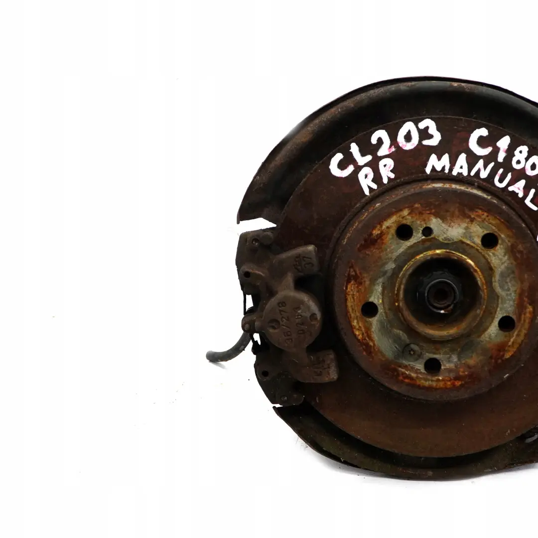  Mercedes-Benz C W203 C 180 K Schwenklager Radnabe Radträger Hinten Rechts - SKU A2033504008-2 - Teilenummer A2033504008