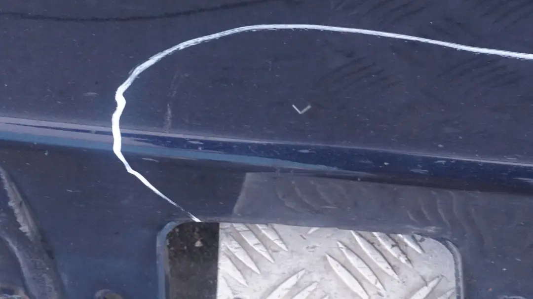 BMW E60 E61 Listello Portiera Apertura Gonna Destra Blu Oriente Blu 317 - SKU 0150278-OB1 - Numero di parte 150278