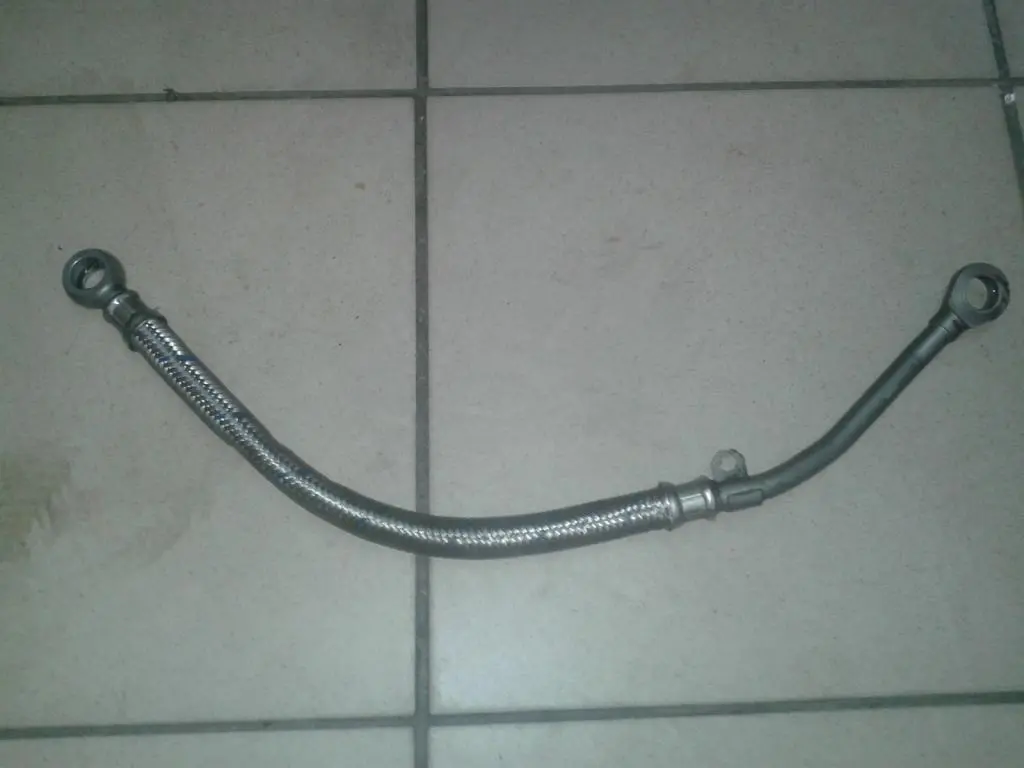 BMW 5 6 SERIES E60 E61N M5 E63 M6 Transmission oil cooler line return - SKU 2283113 - Part number 17222283113