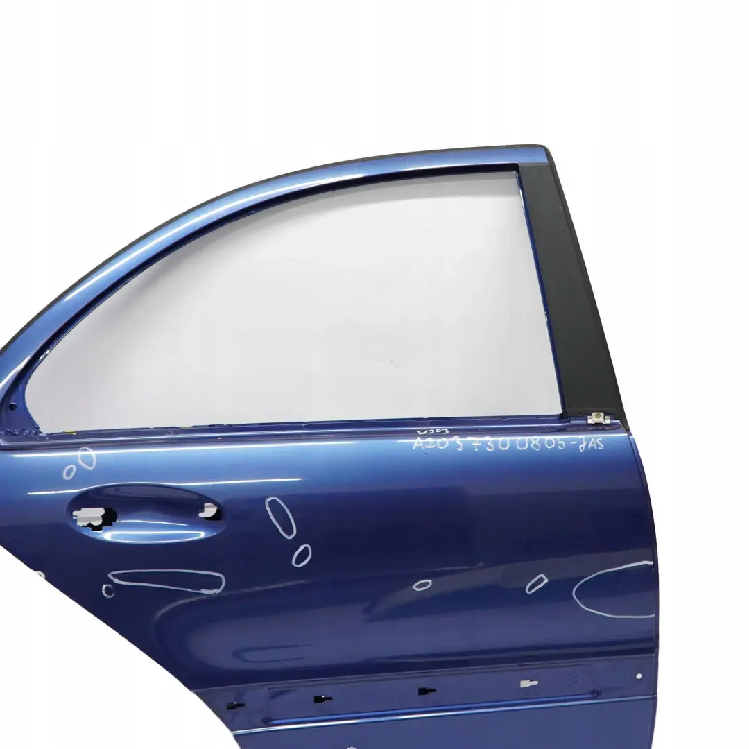 Benz Classe C W203 Porta Posteriore Destra Jaspisblu Blu Metallizzato - per Mercedes con numero di parte A2037300805 Mercedes Benz Classe C W203 Porta Posteriore Destra Jaspisblu Blu Metallizzato - - SKU A2037300805-JAS - Numero di parte A2037300805