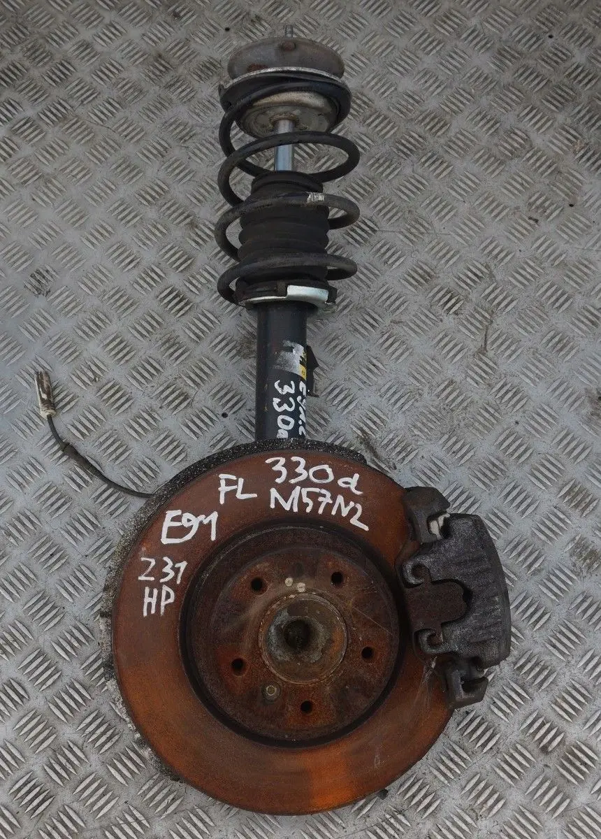 M57N2 Front Left N/S Spring Strut Brake Suspension Leg Hub BMW 3 Series E91 330d - SKU 6786013-2 - Part number 6786013
