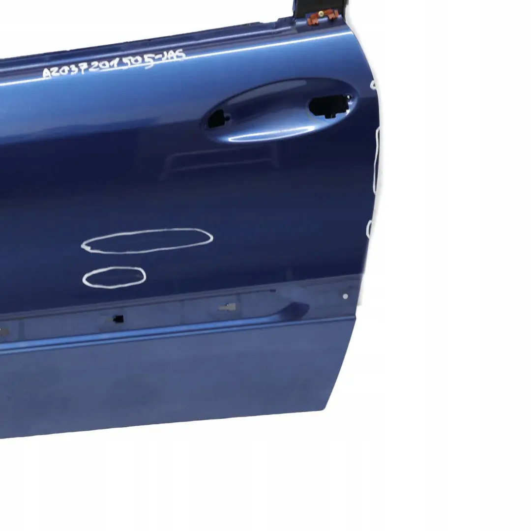 Benz C-Class CL203 Door Front Left N/S Jaspisblau Blue Metallic - 345 to Mercedes with Part number A2037201505 Mercedes Benz C-Class CL203 Door Front Left N/S Jaspisblau Blue Metallic - 345 - SKU A2037201505-JAS - Part number A2037201505