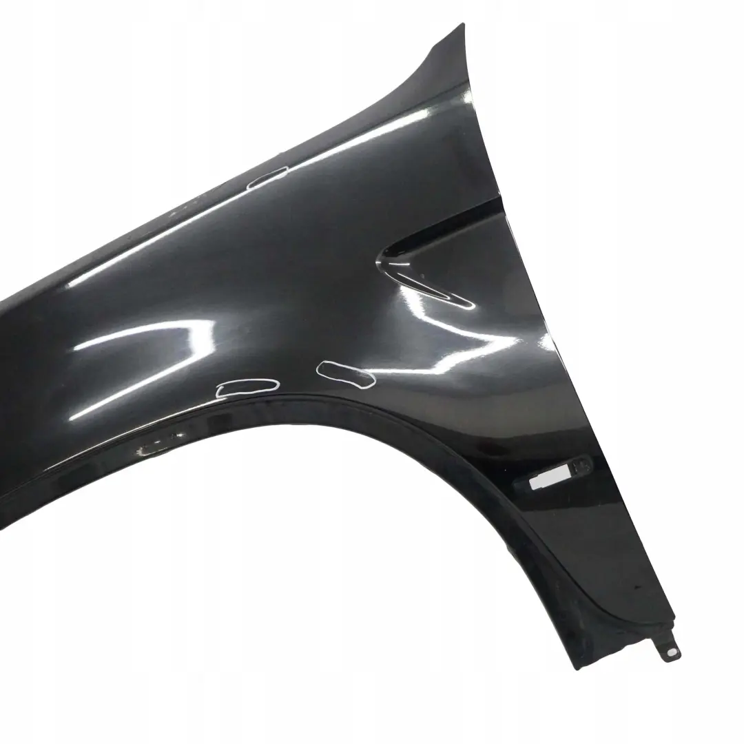 BMW X5 E53 5 Pareti Anteriore Sinistra Parafango Black Sapphire Nero - 475 - SKU 7000385-BS5 - Numero di parte 7000385