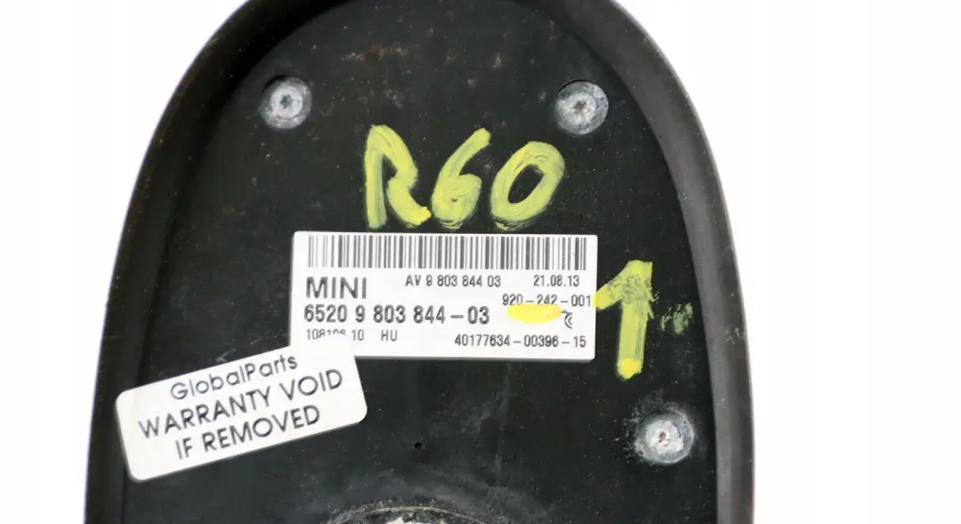 MINI R58 R60 R61 Antena - SKU 9803844-1 - Numer Części 9803844