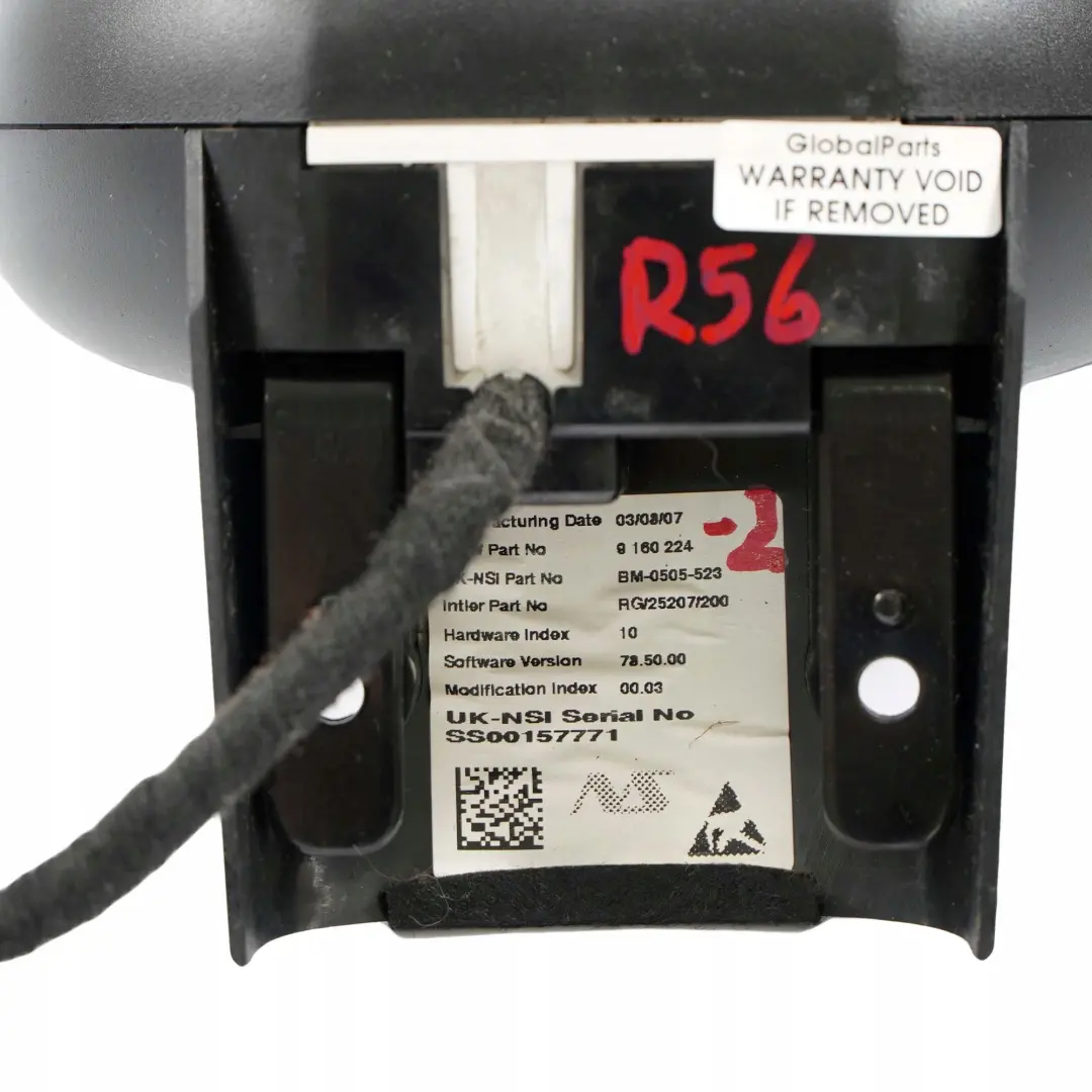 MINI R55 R56 R57 Obrotomierz licznik 9160224 - SKU 9160224-1 - Numer Części 9153407