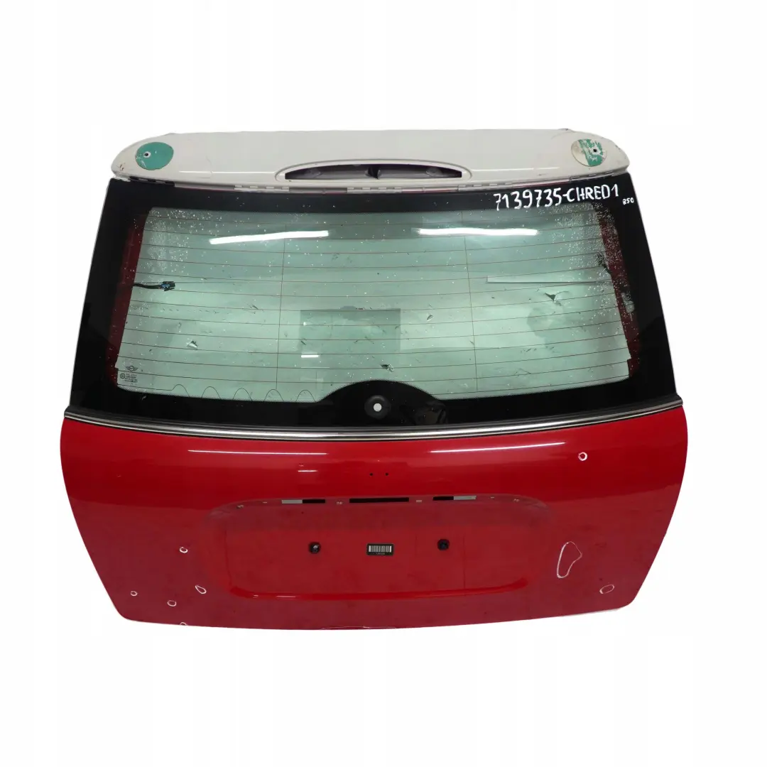 Klapa bagażnika tył Chili Red do MINI R50 R53 o numerze 7139735 MINI R50 R53 Klapa bagażnika tył Chili Red - SKU 7139735-CHRED1 - Numer Części 7139735