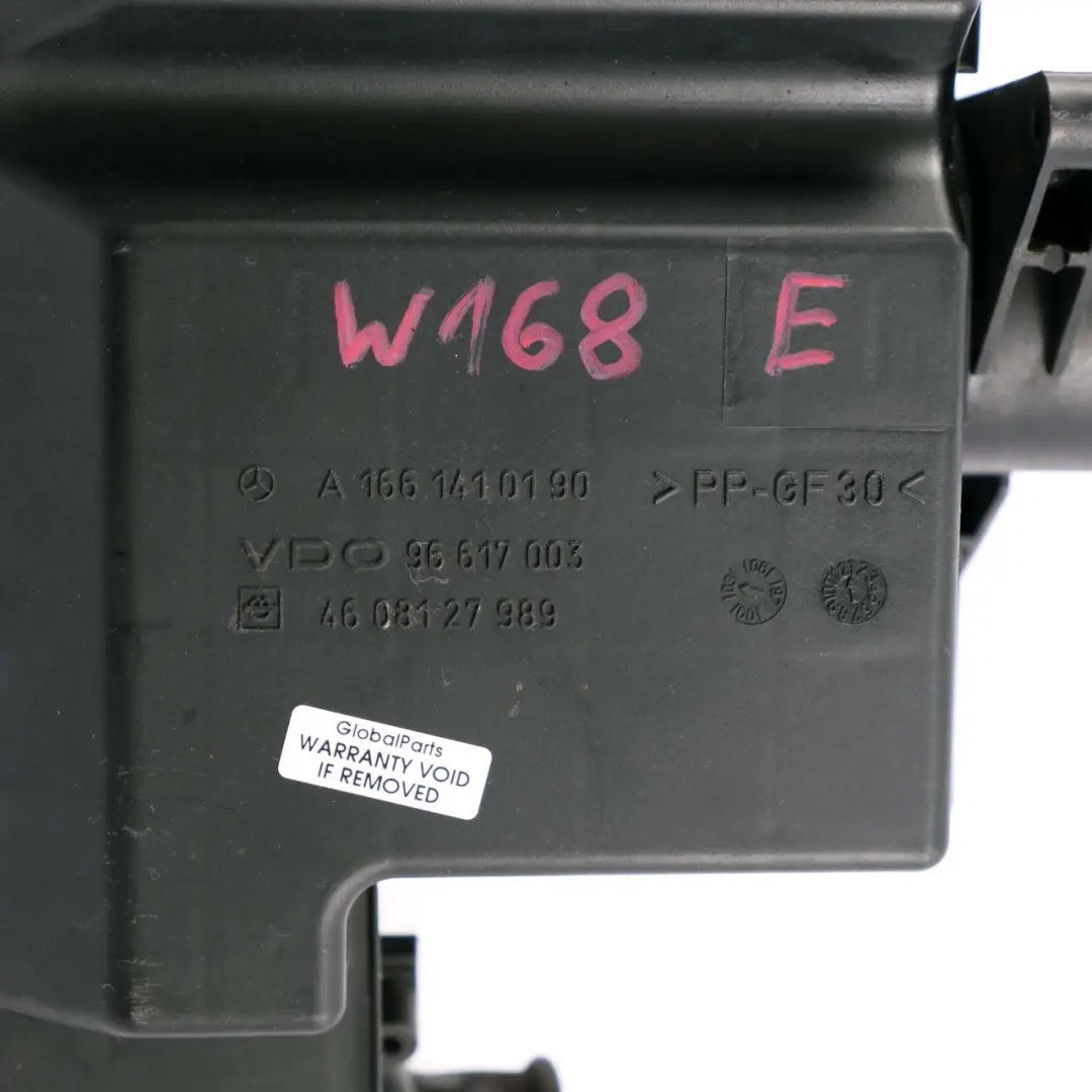  Mercedes-Benz M W168 W166 Boitier Luftansaugkasten - SKU A1661410190 - Numéro de pièce A1661410190