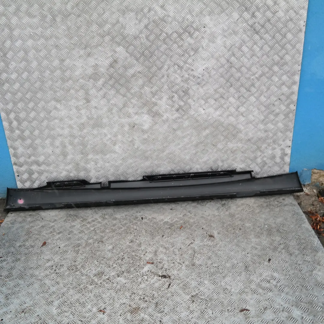 Sill strip side skirt left N/S Black Sapphire Metallic 475 to BMW 1 SERIES E87N LCI with Part number 51770036145 BMW 1 SERIES E87N LCI Sill strip side skirt left N/S Black Sapphire Metallic 475 - SKU 0036145-BS8 - Part number 51770036145
