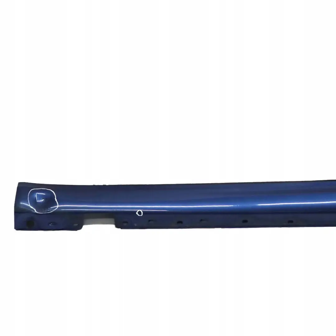  Mercedes-Benz CLC CL203 Sill Side Cover Skirt Left N/S Jaspisblau Blue - 345 - SKU A2036980554-JAS - Part number A2036980554