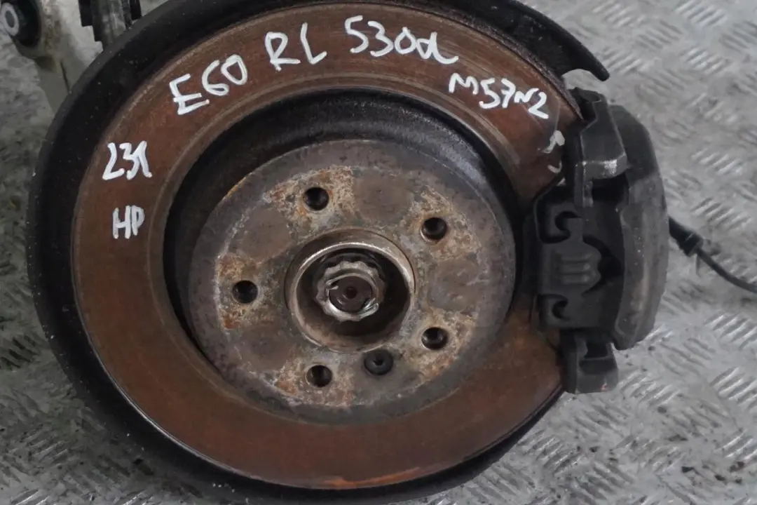 BMW 5 E60 530d M57N2 231PS Radträger Hinten Links Schwenklager - SKU 6770905-14 - Teilenummer 6770905