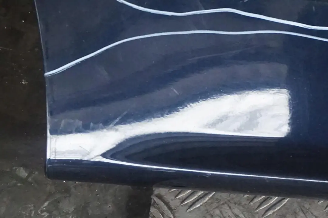 BMW 1 er E87 Schwellerleiste Blende Schweller rechts Monacoblau Blau Metallic - SKU 0032948-MB - Teilenummer 0032948