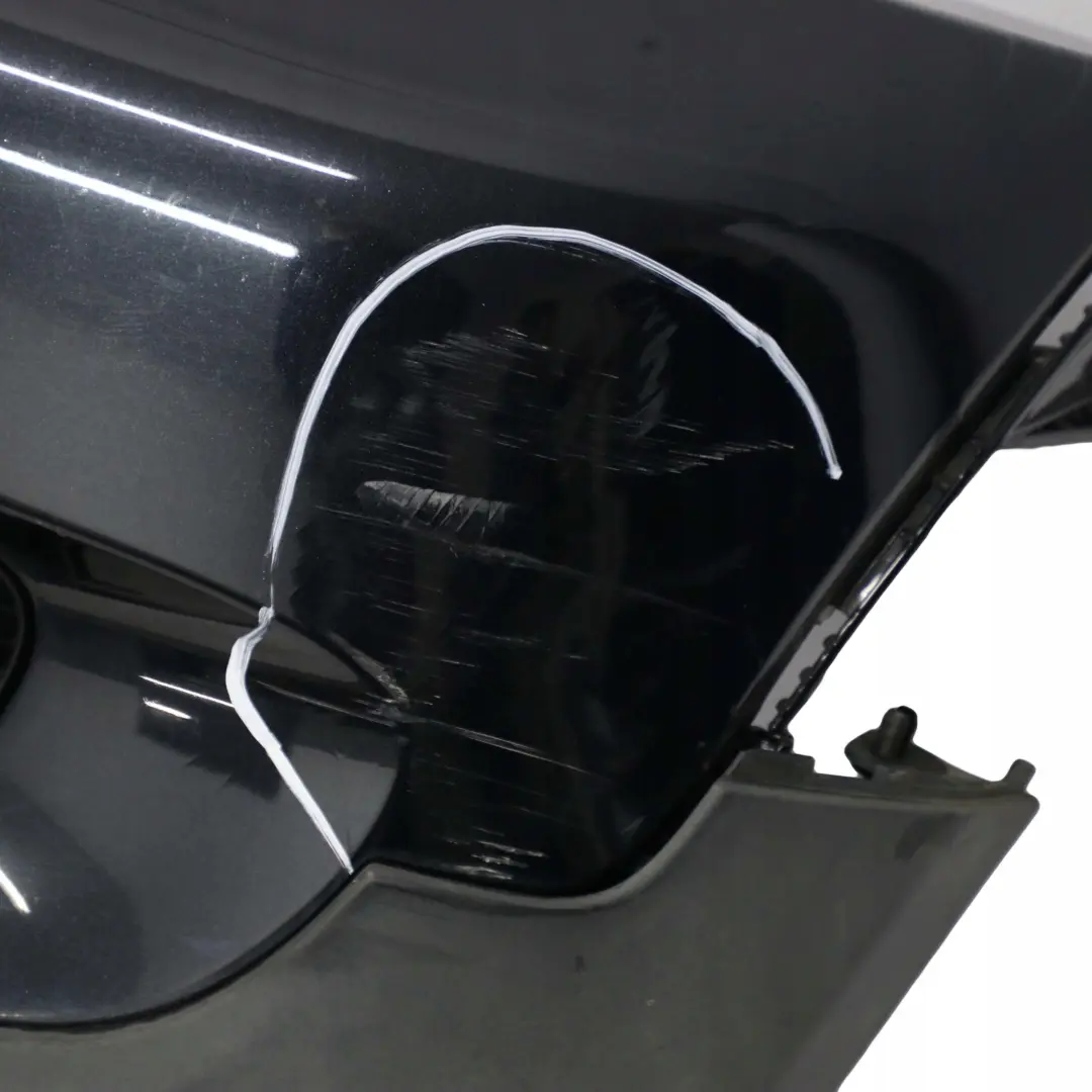 BMW Mini Cooper S R56 R57 2 Complete Rear Bumper Trim Panel Astro Black - A25 - SKU 0430252-ASB2 - Part number 0430252