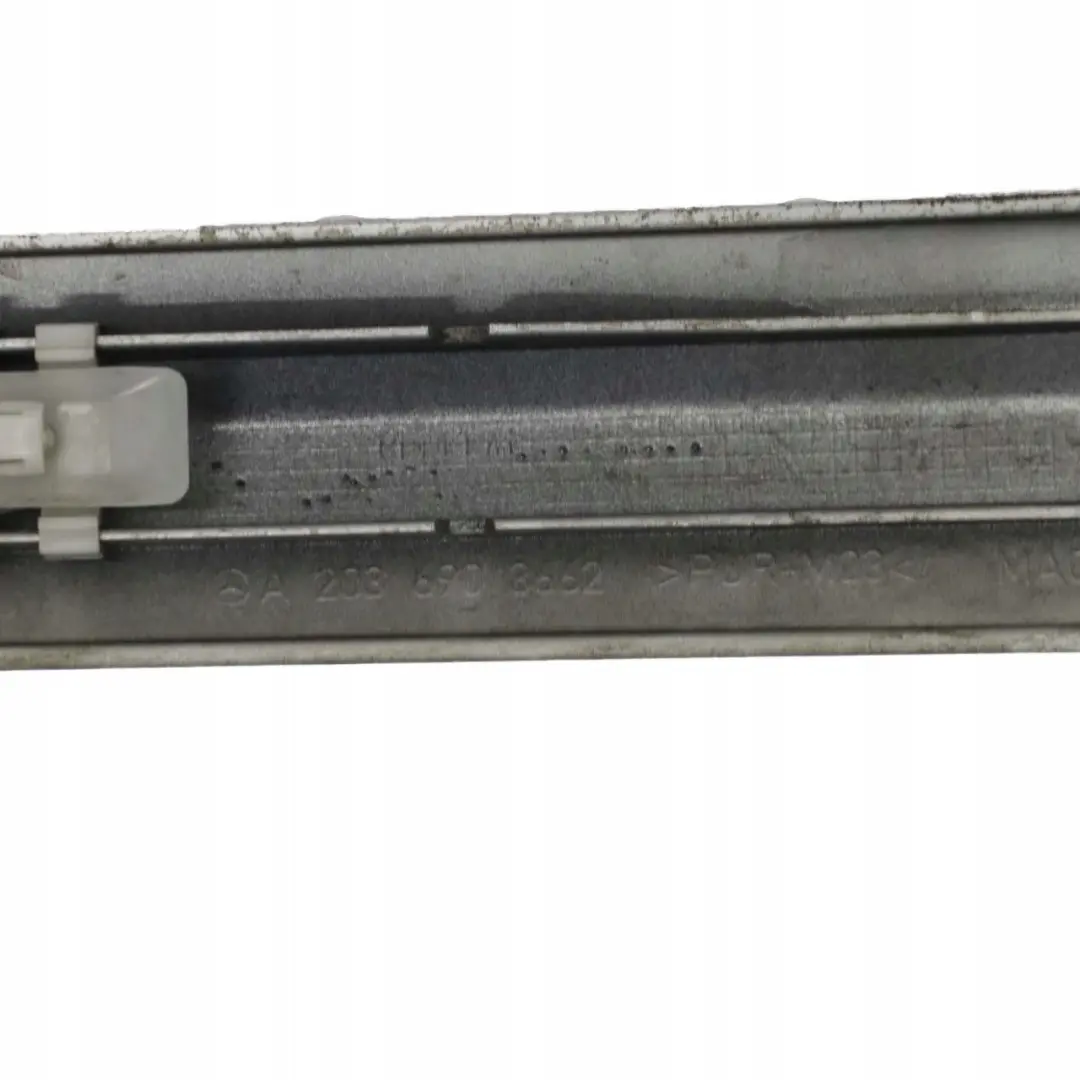  Mercedes-Benz CL203 Front Right Door O/S Trim Molding Strip Brilliant Silver - SKU A2036903082-BS - Part number A2036903082