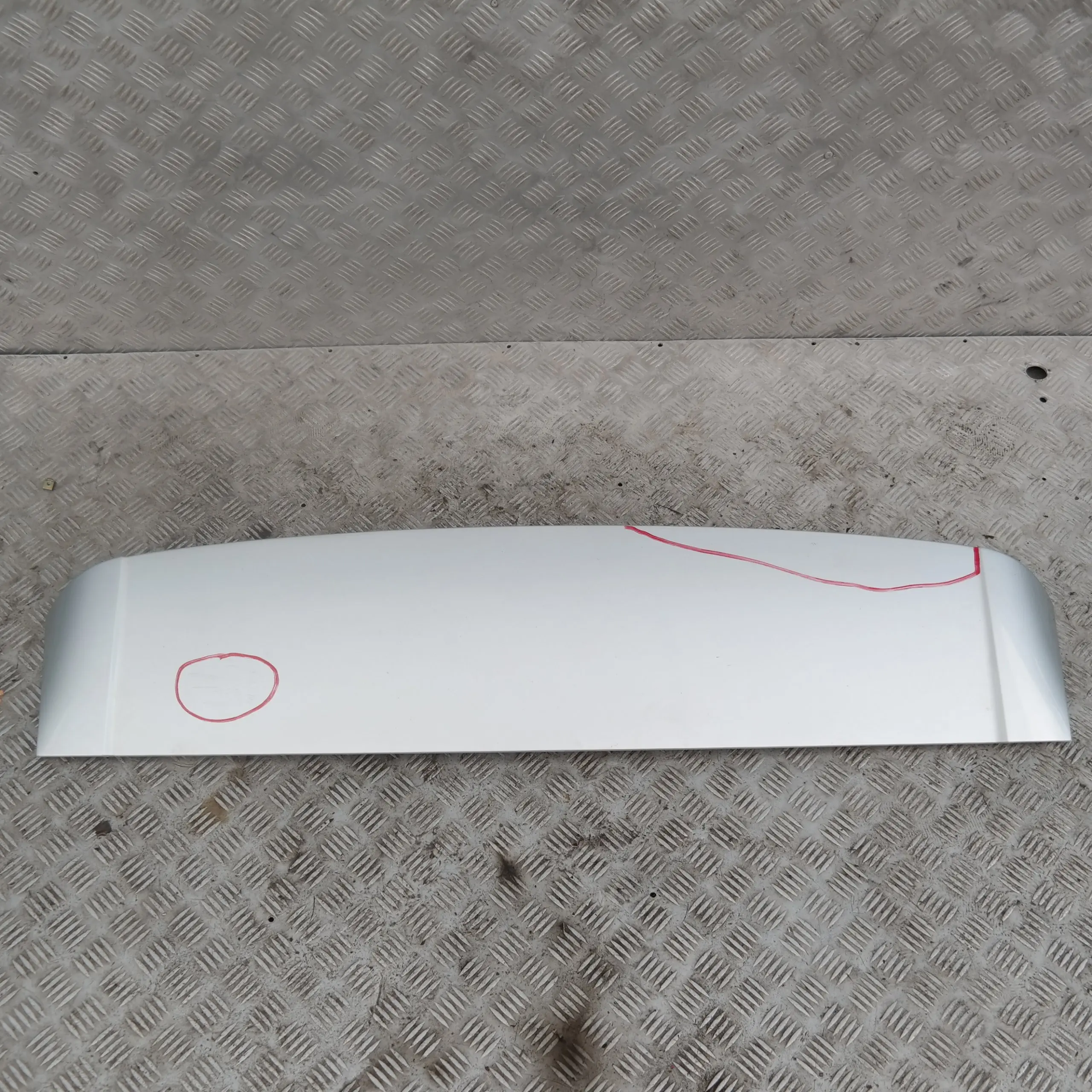 BMW X5 SERIES E53 Rear Spoiler Upper TITANSILBER TITAN SILVER SILBER 354 7025612