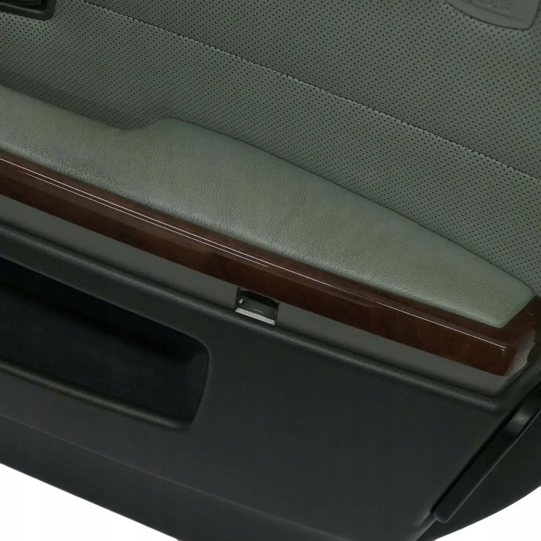 BMW E65 E66 Delantero Derecho Tarjeta De Puerta De cuero Nasca Verde Forro Trim - SKU 7142670 - Número de pieza 7142670