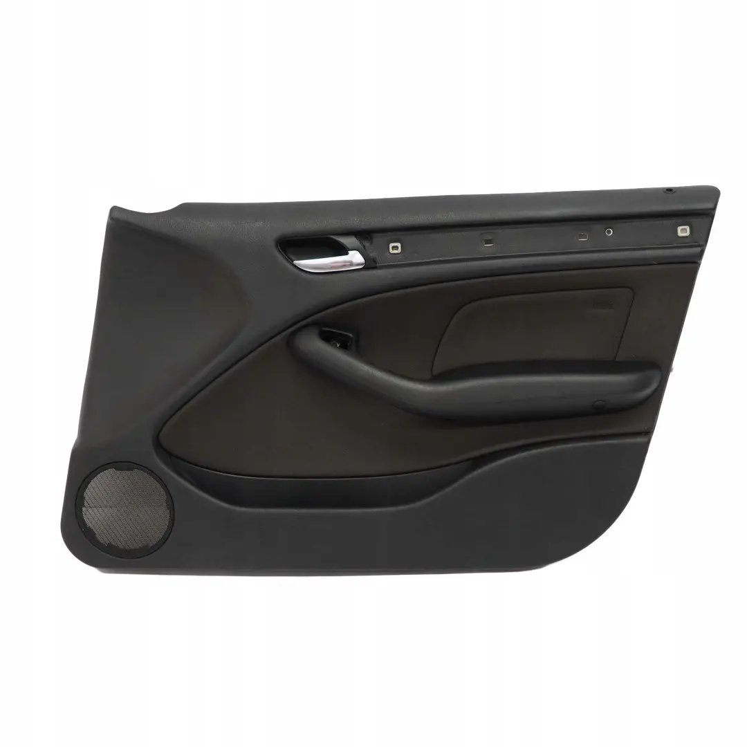 Front Right O/S Trim Panel Door Card Cloth Anthracite to BMW 3 E46 Saloon Touring with Part number 7043052 BMW 3 E46 Saloon Touring Front Right O/S Trim Panel Door Card Cloth Anthracite - SKU 7043052 - Part number 7043052