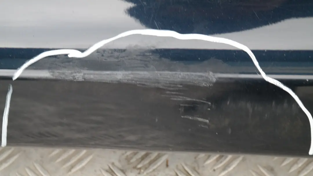 BMW E87 LCI Sill Strip Side Skirt Left N/S Monacoblau Metallic - A35 - SKU 0036145-MB2 - Part number 51770036145