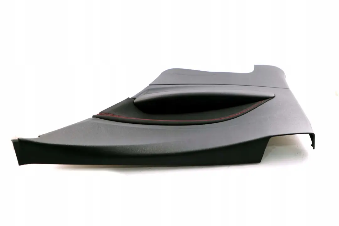 BMW F21 Trasero Derecho Lateral Panel Revestimiento Tela Antracita Rojo - SKU 7285400 - Número de pieza 7285400