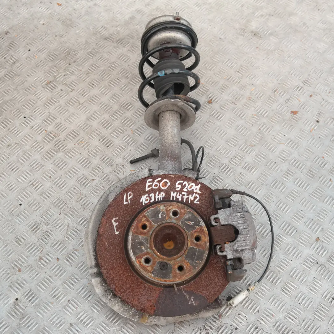 M47N2 Stoßdämpfer Federbein vorne links Bremssattelgehäuse für BMW 5 er E60 520d mit Teilenummer 6764457 BMW 5 er E60 520d M47N2 Stoßdämpfer Federbein vorne links Bremssattelgehäuse - SKU 6764457-3 - Teilenummer 6764457