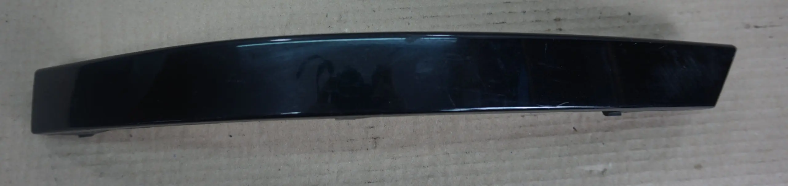 BMW 7 Series E65 Rear Right Bumper Finisher Moulding Trim O/S Black Sapphire 475