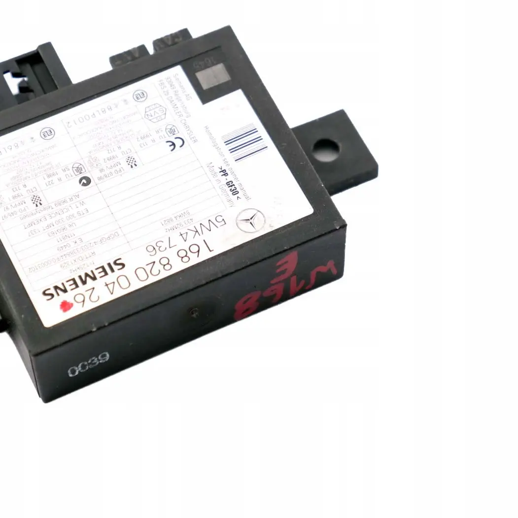 Mercedes Benz A Class W168 Immobilizer Control Unit Module ECU - SKU A1688200426 - Part number A1688200426