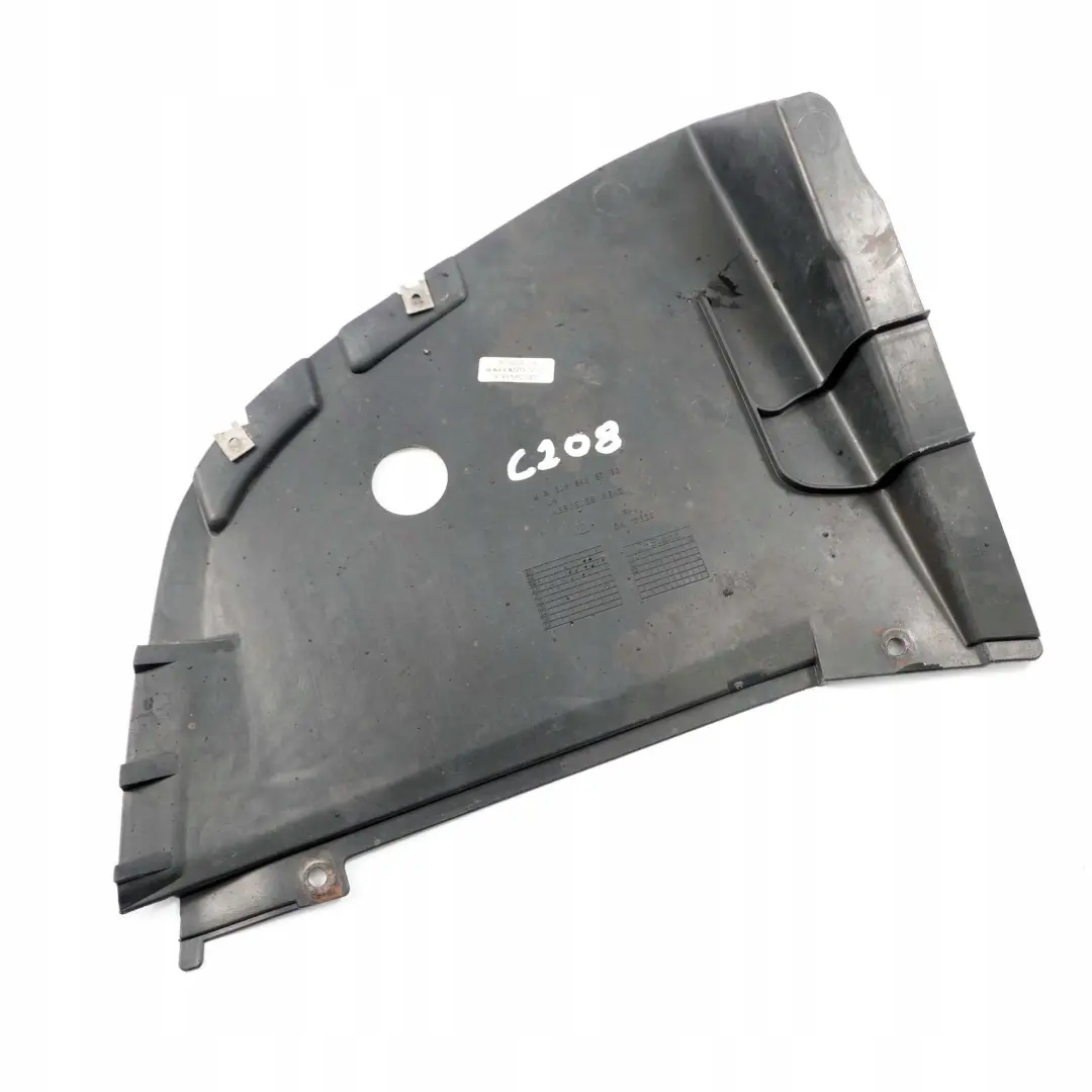 Mercedes-Benz CLK W208 Front Left N/S Wheel Arch Housing Liner to with Part number A2086985730 Mercedes-Benz CLK W208 Front Left N/S Wheel Arch Housing Liner - SKU A2086985730 - Part number A2086985730