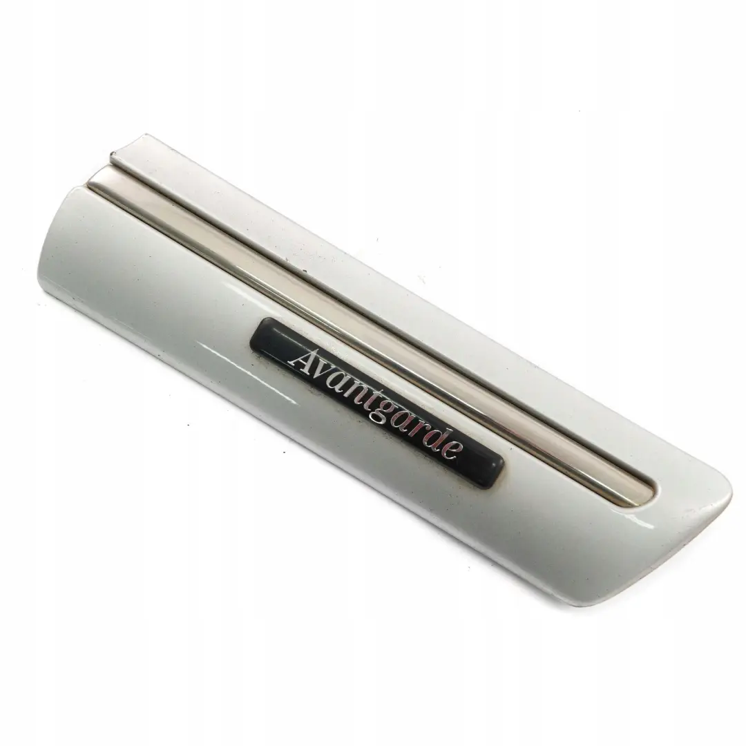 Delantero Derecho Guardabarros Molding Strip Brilliant Silver 744 para Mercedes W210 con número de pieza A2106900282 Mercedes W210 Delantero Derecho Guardabarros Molding Strip Brilliant Silver 744 - SKU A2106900282-BRS - Número de pieza A2106900282