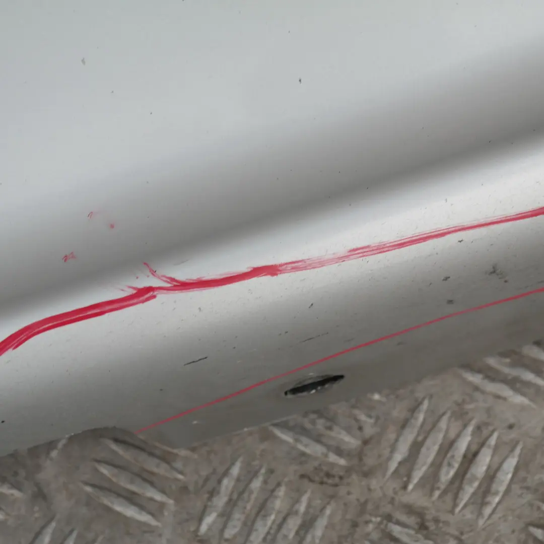 BMW E87 Listello Portiera Apertura Gonna Sinistro Argento-Titanio Sliber - SKU 0032949-TS14 - Numero di parte 32949