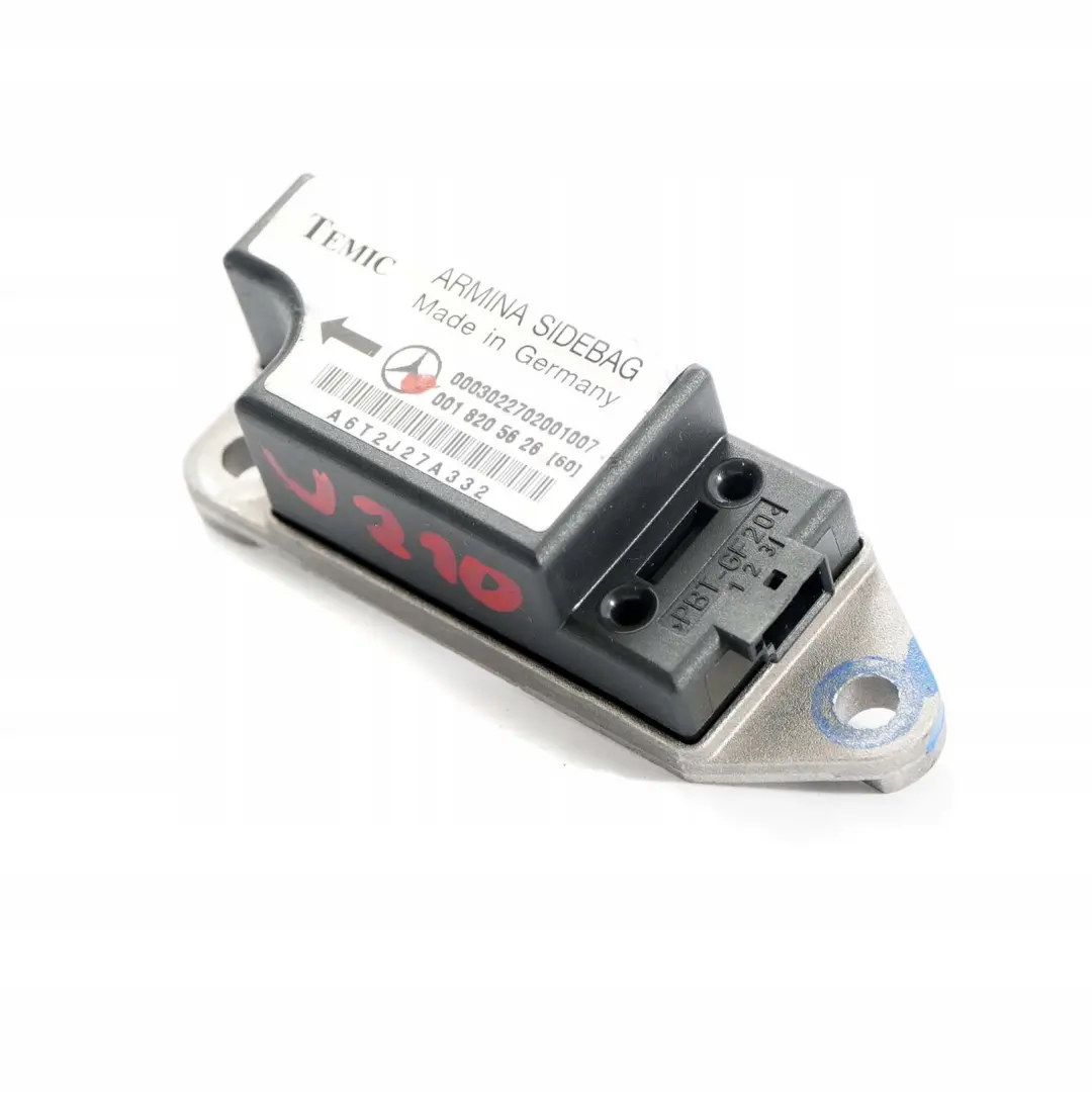 Airbag Crash Sensor Modul Temic für Mercedes W210 mit Teilenummer A0018205626 Mercedes W210 Airbag Crash Sensor Modul Temic - SKU A0018205626 - Teilenummer A0018205626