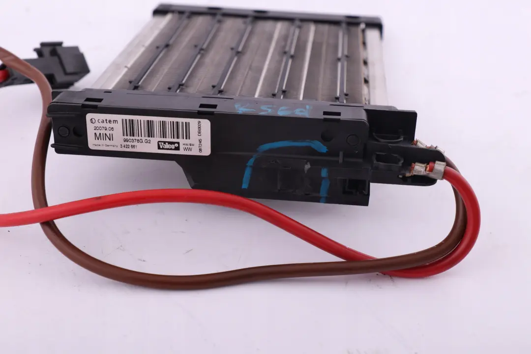 Calefactor auxiliar para Mini Cooper One D R55 R56 R57 R58 R59 R60 R61 con número de pieza 3422661 Mini Cooper One D R55 R56 R57 R58 R59 R60 R61 Calefactor auxiliar - SKU 3422661 - Número de pieza 3422661