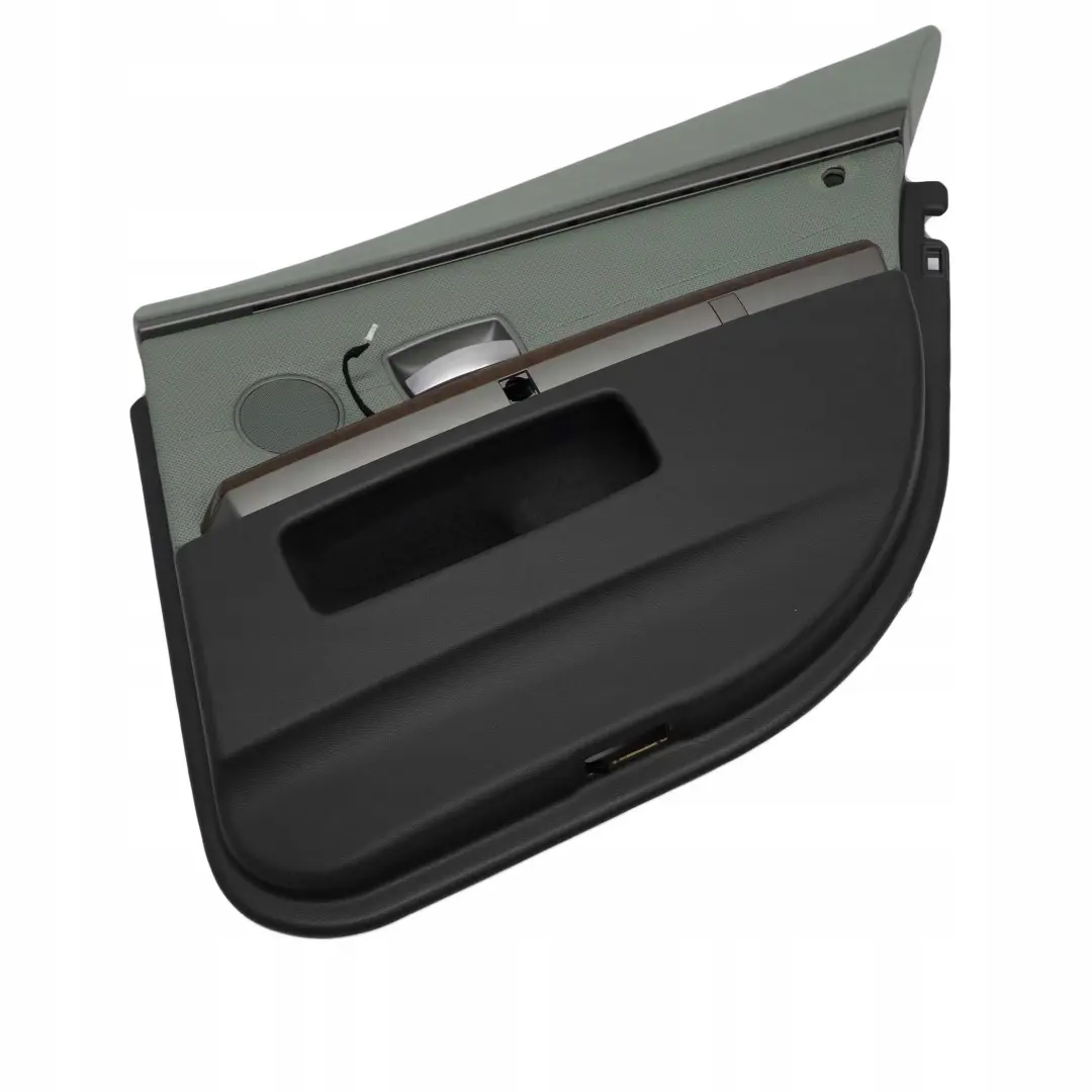 Pannello Porta Copertura Posteriore Destra Pelle Nasca Verde per BMW E65 con numero di parte 7144160 BMW E65 Pannello Porta Copertura Posteriore Destra Pelle Nasca Verde - SKU 7144160 - Numero di parte 7144160