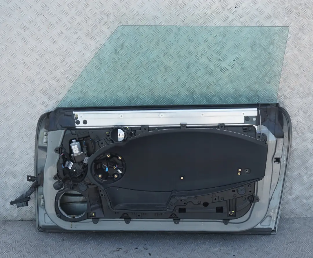 Door Front Right O/S Dark Silver Metallic to BMW MINI Cooper 6 R55 R56 R57 R58 R59 with Part number 2755936 BMW MINI Cooper 6 R55 R56 R57 R58 R59 Door Front Right O/S Dark Silver Metallic - SKU 2755936-DS6 - Part number 2755936