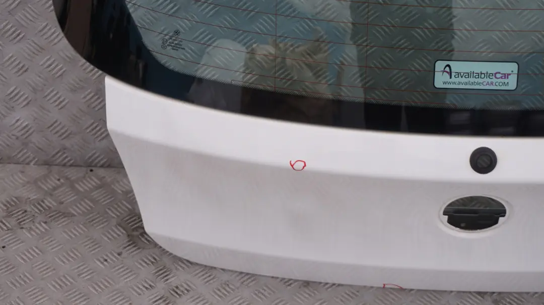 BMW 1 SERIES E81 E87 E87N Trunk Lid Tailgate Boot Lid Alpinweiss 3 White - 300 - SKU 7133898-AW1 - Part number 7133898