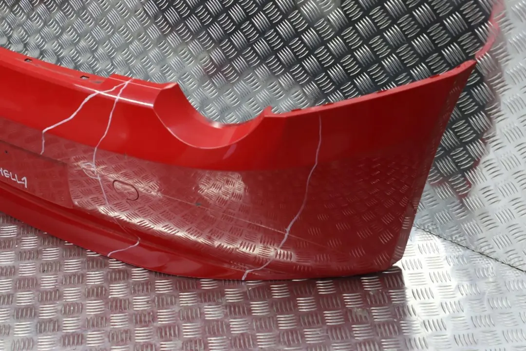 BMW Z4 Series E85 1 Convertible Rear Bumper Trim Panel Hellrot Bright Red - 314 - SKU 0034437-HELL1 - Part number 0034437