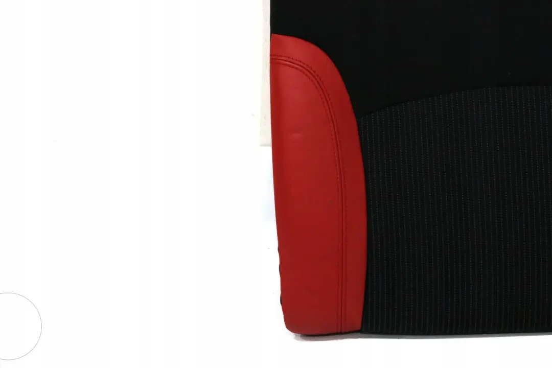 Bezug Lehne Stoff/Leder links Rooster Rot für BMW MINI One Cooper R55 R56 mit Teilenummer 7233788 BMW MINI One Cooper R55 R56 Bezug Lehne Stoff/Leder links Rooster Rot - SKU 7233788 - Teilenummer 7233788