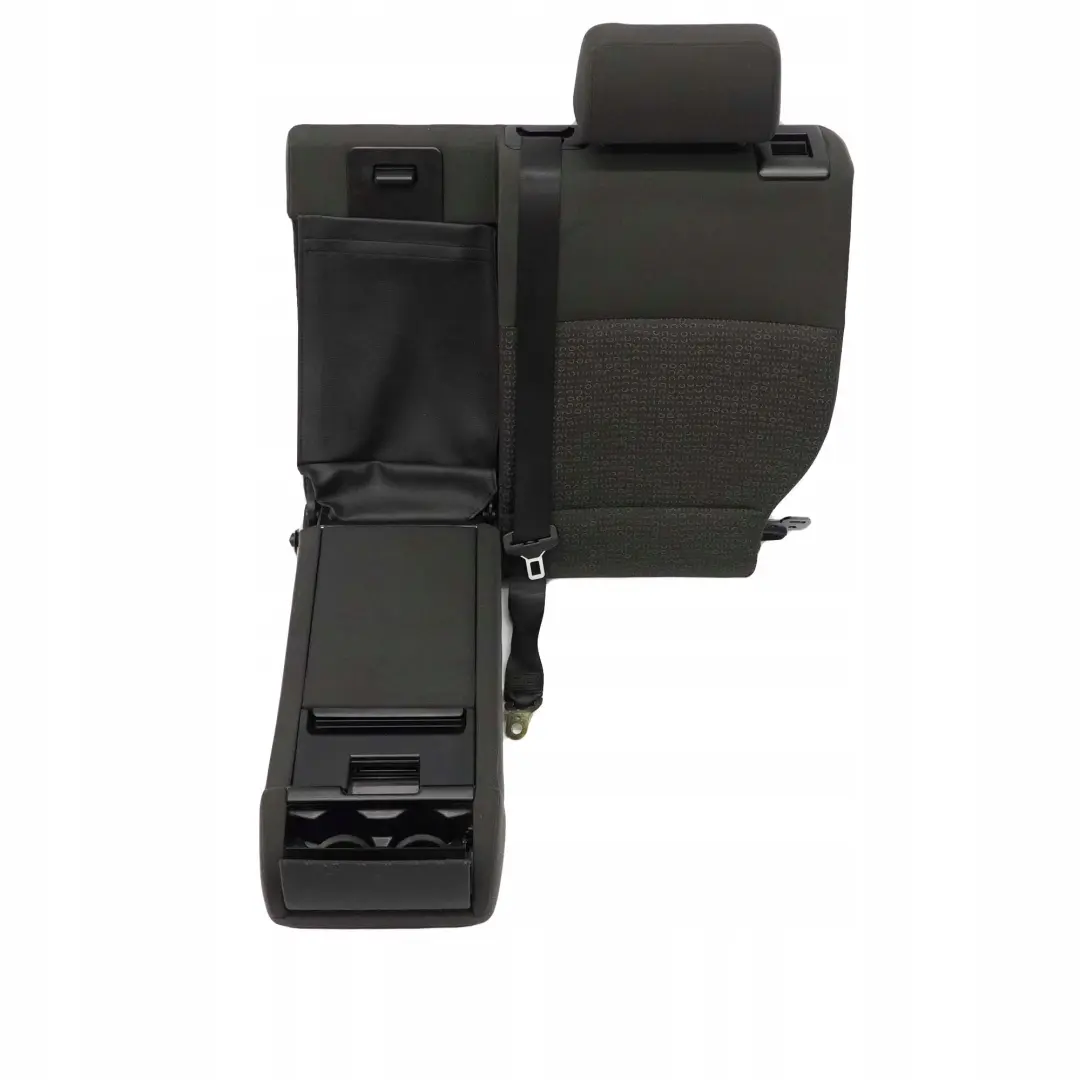 BMW 3 E46 Kombi Touring Rücksitz Lehne Bezug Links Stoff Jacquard Anthrazit - SKU 7046802 - Teilenummer 7046802