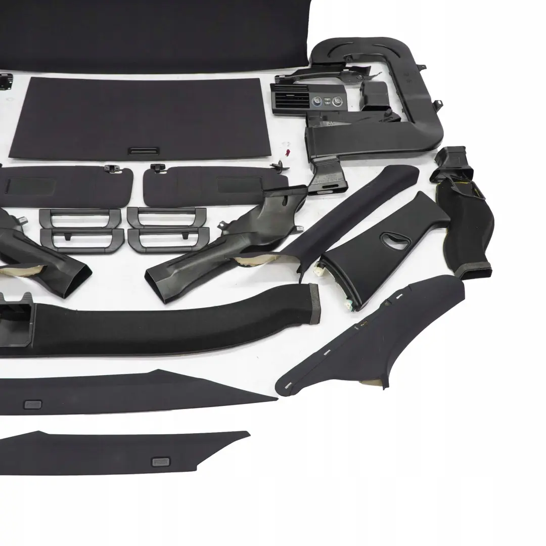 BMW E66 Long Complete Headlining Roof Slide Rear Air Conditioning Sunroof Black - SKU 7058135 - Part number 7058135