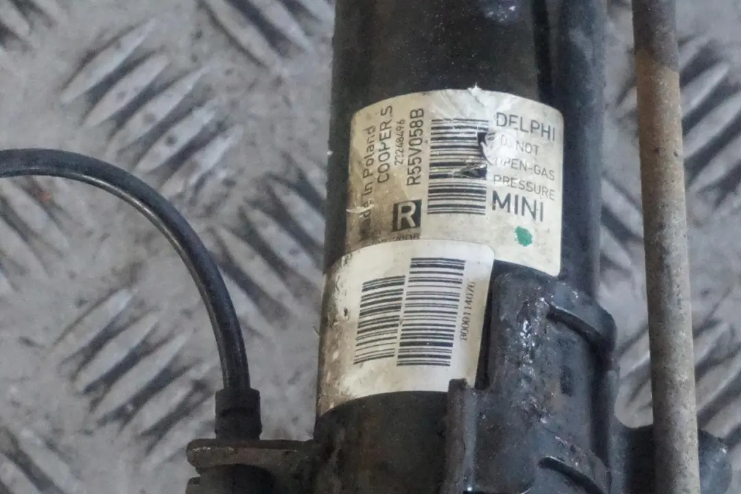 Front Right O/S Spring Strut Suspension Leg Brake to Mini R55 Clubman S N14 with Part number 6784514 Mini R55 Clubman S N14 Front Right O/S Spring Strut Suspension Leg Brake - SKU 6784514-1 - Part number 6784514