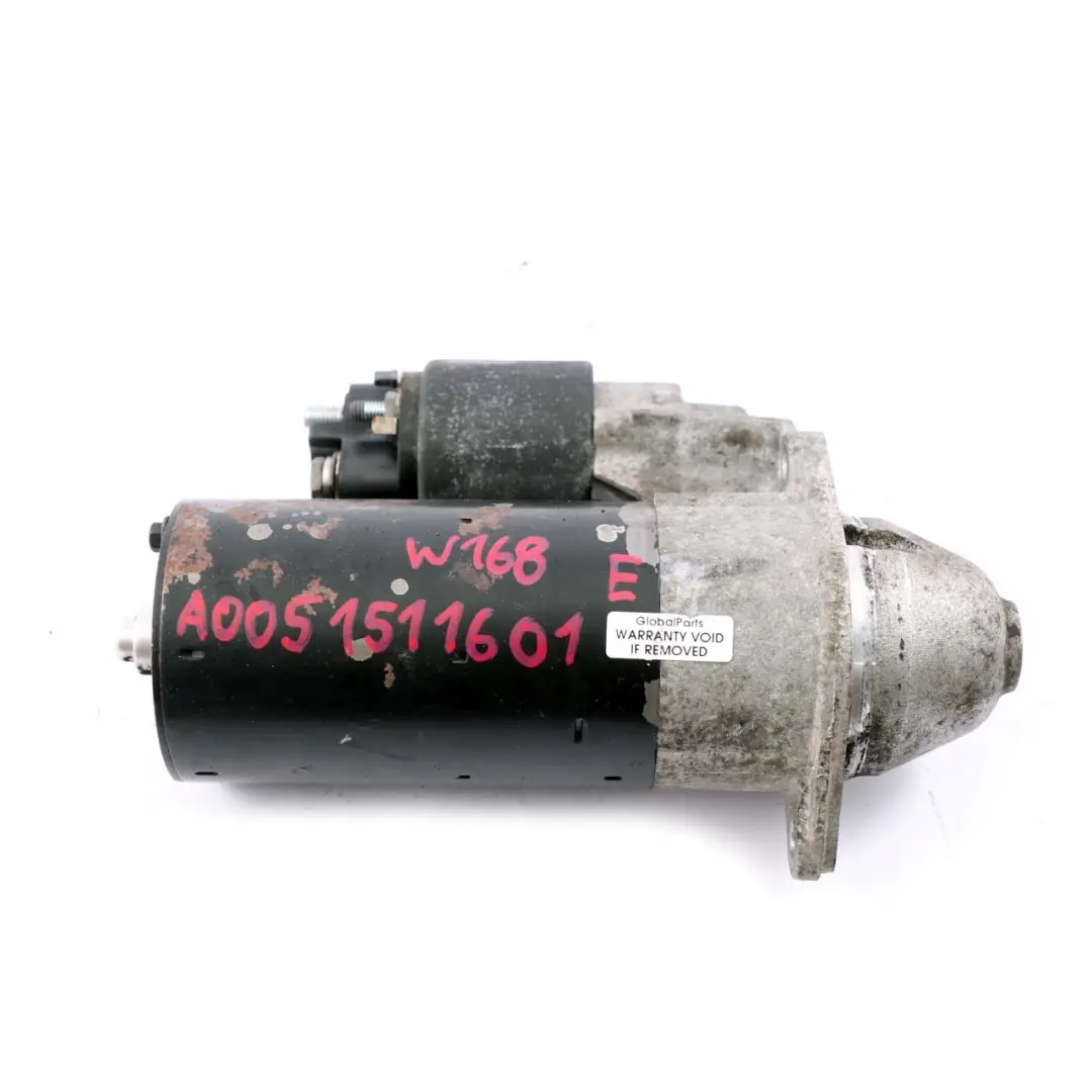 Mercedes W168 Vaneo W414 Diesel Engine Speed Starter Motor - SKU A0051511601 - Part number A0051511601