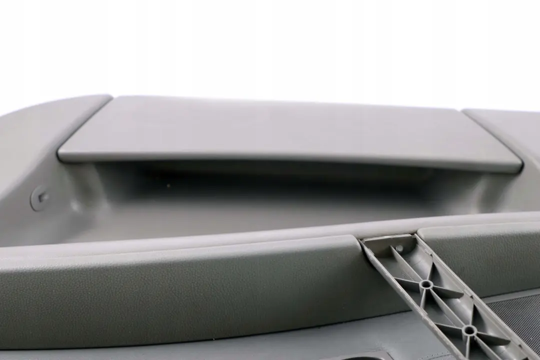 Door Card Lining Leather Trim Panel Front Right O/S Grey to BMW 5 Series E60 E61 2 with Part number 7076170 BMW 5 Series E60 E61 2 Door Card Lining Leather Trim Panel Front Right O/S Grey - SKU 7076170-2 - Part number 7076170